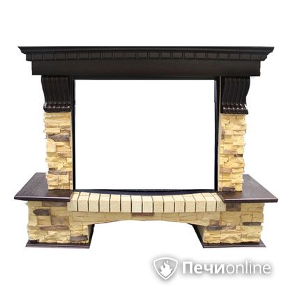Портал для электрокамина Royal Flame Pierre Luxe сланец под очаг Jupiter Dioramic 28 в Березниках